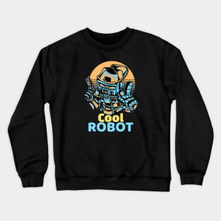 Cool Robot Crewneck Sweatshirt